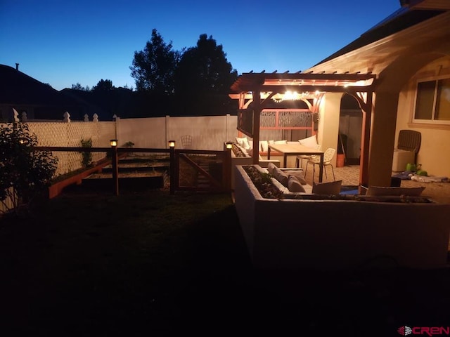 2224 American Way, Montrose, CO 81401 - fenced backyard featuring a patio