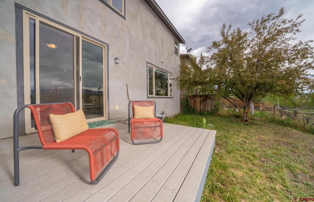 416 Amy Way, Ridgway, CO 81432 - view of wooden deck