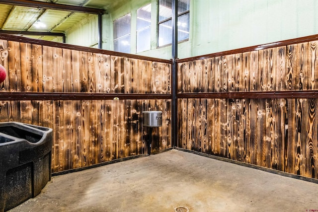 650 County Road 520, Bayfield, CO 81122 - garage with wood walls