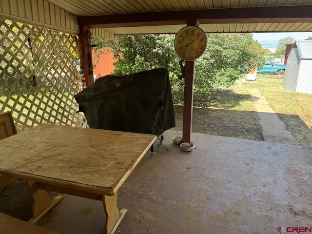 1010 N Dove St, Dove Creek, CO 81324 - view of patio / terrace with a grill
