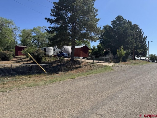 1010 N Dove St, Dove Creek, CO 81324 - view of asphalt street with street lights