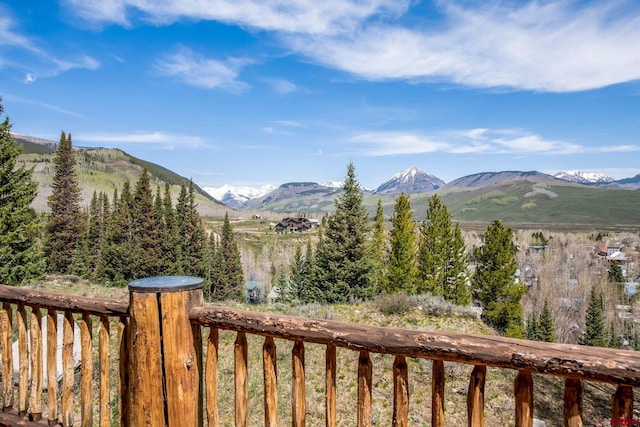 536 Journeys End Rd, Crested Butte, CO 81224 - mountain view