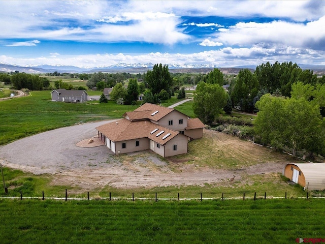 20460 Taurus Way, Montrose, CO 81403 - overview of rural landscape featuring a mountain backdrop