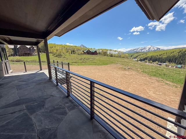 470 Meadow Dr, Crested Butte, CO 81224 - balcony featuring a mountain view