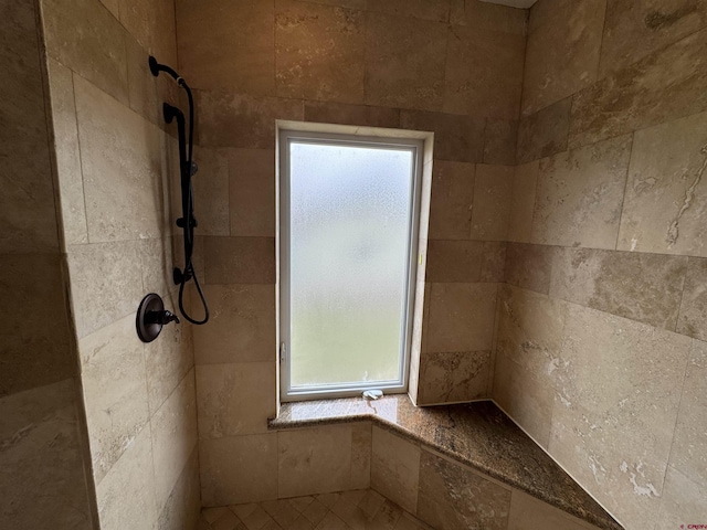 445 Saddle Cir, Pagosa Springs, CO 81147 - bathroom featuring tiled shower