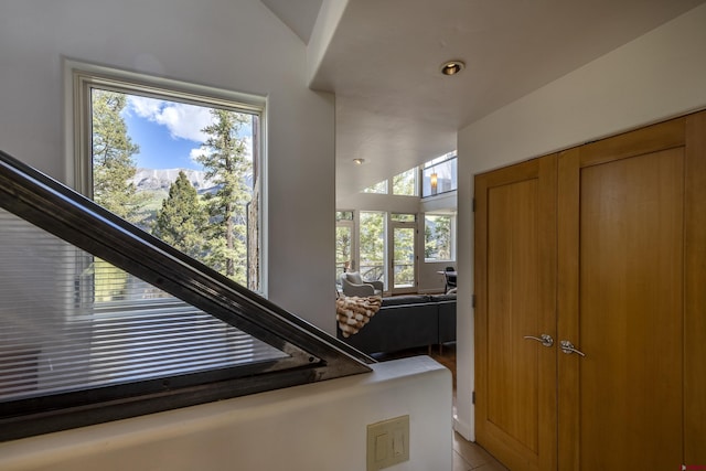 123 Boulders Way, Mountain Village, CO 81435 - stairway featuring plenty of natural light and tile patterned flooring
