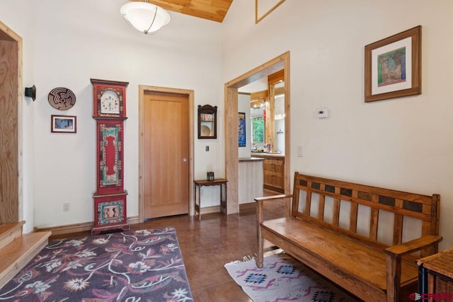 280 Marys Rd, Ridgway, CO 81432 - entrance foyer with a towering ceiling