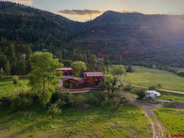 280 Marys Rd, Ridgway, CO 81432 - view of mountain background with a heavily wooded area