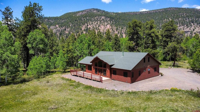 421 Elk Meadow Run, Antonito, CO 81120 - mountain view with a forest