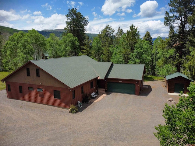 421 Elk Meadow Run, Antonito, CO 81120 - aerial view of property and surrounding area with a forest