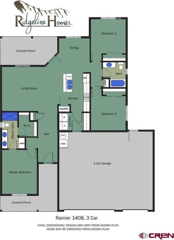 LOT1BLK18 Fivemile Creek Ave, Montrose, CO 81401 - room layout