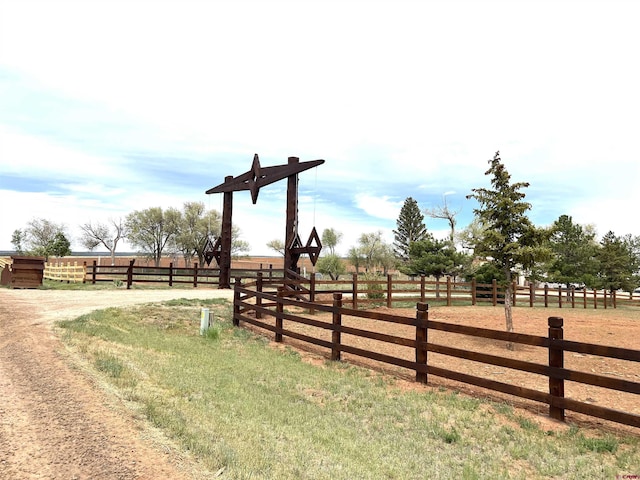 14702 Rd 14, Cahone, CO 81320 - view of yard featuring a view of rural / pastoral area