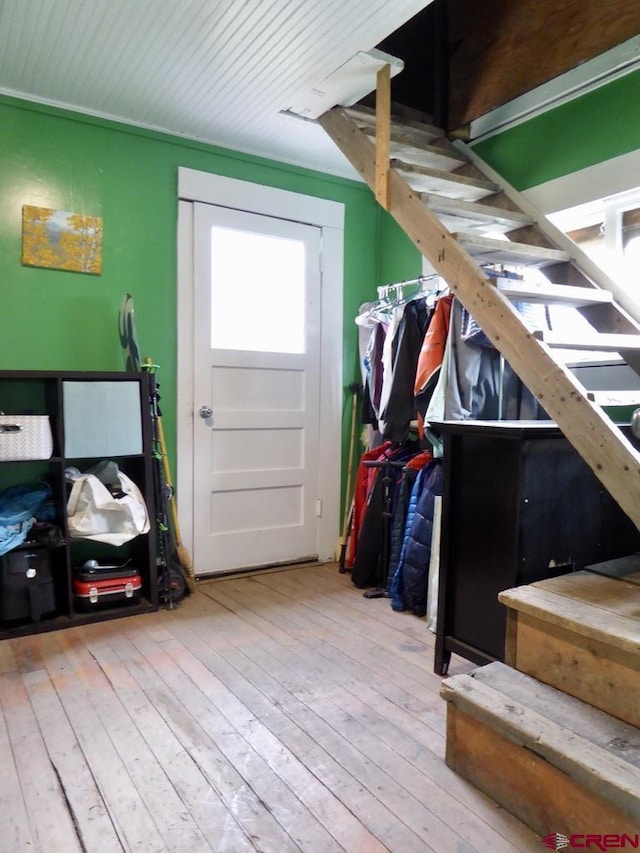 1572 Greene St, Silverton, CO 81433 - mudroom with hardwood / wood-style flooring
