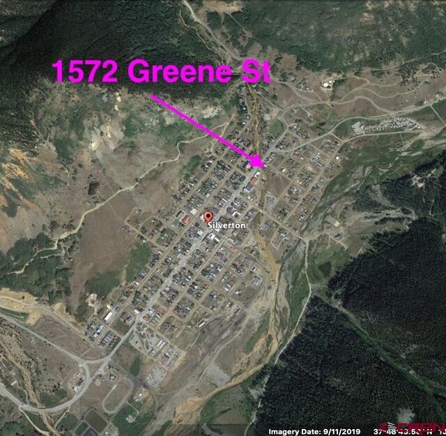 1572 Greene St, Silverton, CO 81433 - map / location