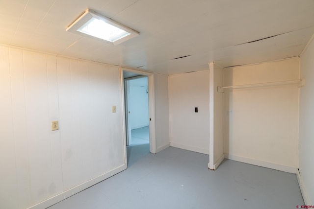 6038 Townsend Rd, Delta, CO 81416 - unfurnished bedroom with baseboards and concrete floors