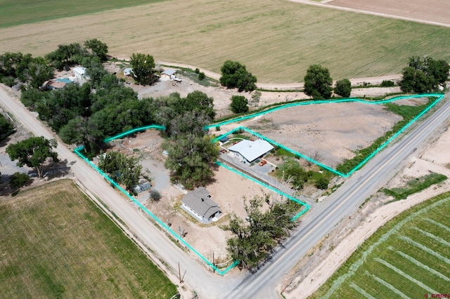 6038 Townsend Rd, Delta, CO 81416 - view of rural area featuring property parcel outlined