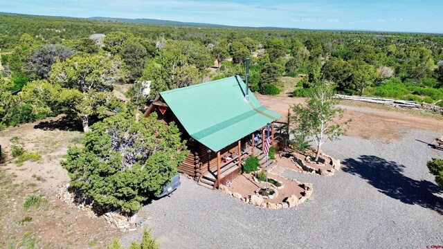 1165 Timber Ridge Rd, Montrose, CO 81401 - drone / aerial view of a forest