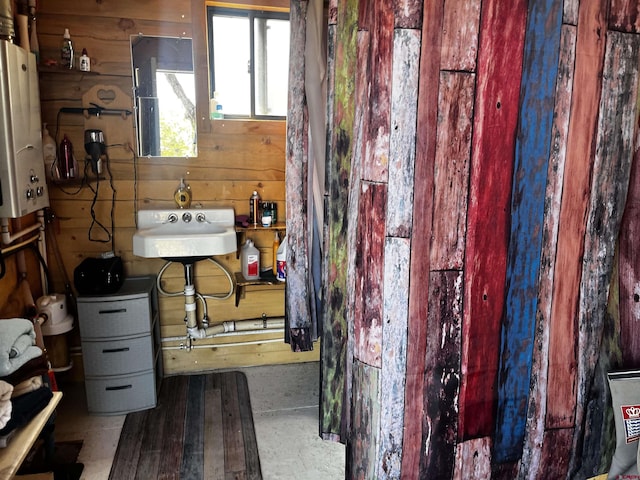 1165 Timber Ridge Rd, Montrose, CO 81401 - bathroom featuring water heater and a sink