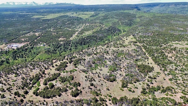 1165 Timber Ridge Rd, Montrose, CO 81401 - aerial view of property and surrounding area featuring a mountain backdrop
