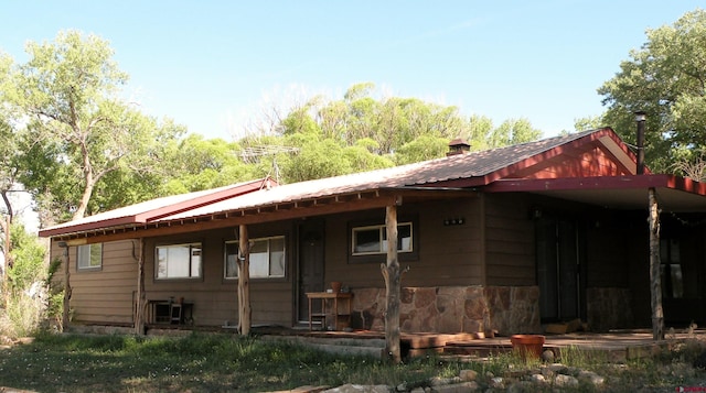 27793 Bb Rd, Nucla, CO 81424 - back of house featuring a metal roof