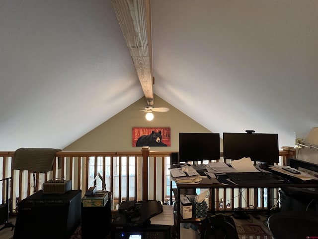 607 Second St Unit B, Crested Butte, CO 81224 - office with ceiling fan