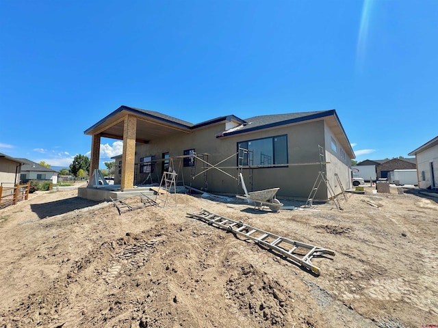 1508 Criterion St, Delta, CO 81416 - back of property with stucco siding