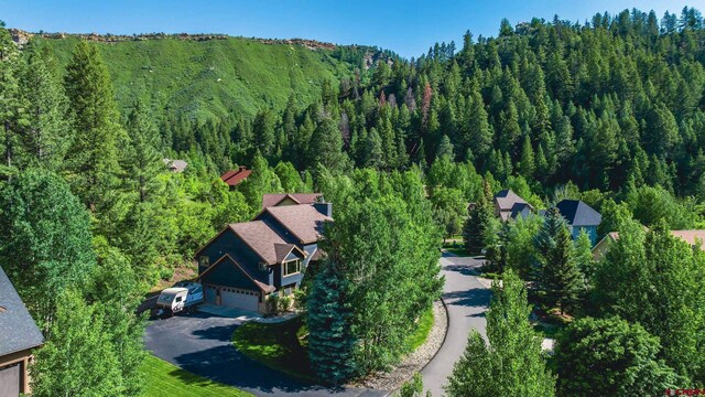 95 Ute Pass W, Durango, CO 81301 - aerial view of a heavily wooded area