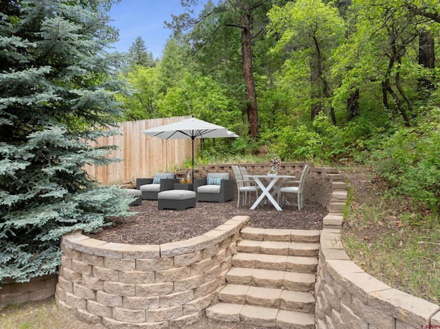 95 Ute Pass W, Durango, CO 81301 - view of patio