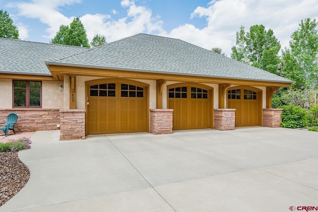 435 Red Rock Rd, Durango, CO 81301 - garage featuring concrete driveway