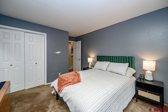 166 Yankee Girl Ct Unit 313, Durango, CO 81301 - bedroom with carpet flooring and a closet