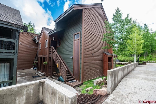 166 Yankee Girl Ct Unit 313, Durango, CO 81301 - view of home's exterior featuring stairs