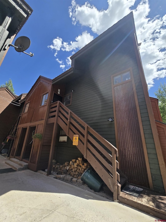 166 Yankee Girl Ct Unit 313, Durango, CO 81301 - view of front of house with stairway