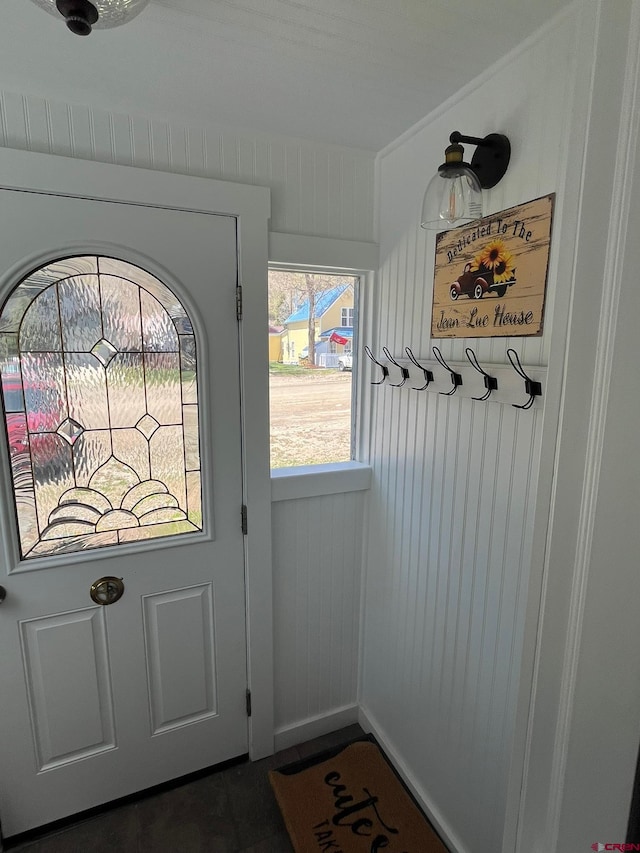 1250 Snowden St, Silverton, CO 81433 - doorway featuring dark tile patterned flooring
