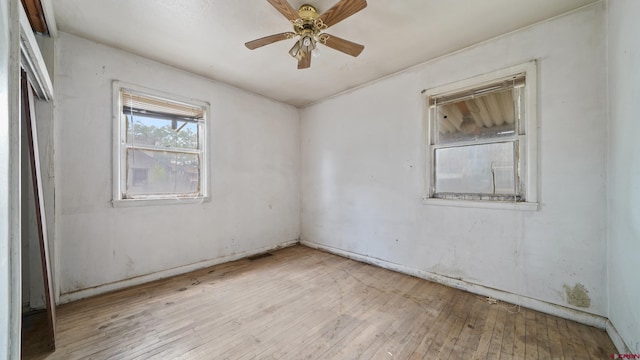 735 Teller Ave, Grand Junction, CO 81501 - empty room featuring wood-type flooring and ceiling fan