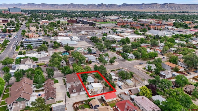 735 Teller Ave, Grand Junction, CO 81501 - view of property location with mountains and property parcel outlined
