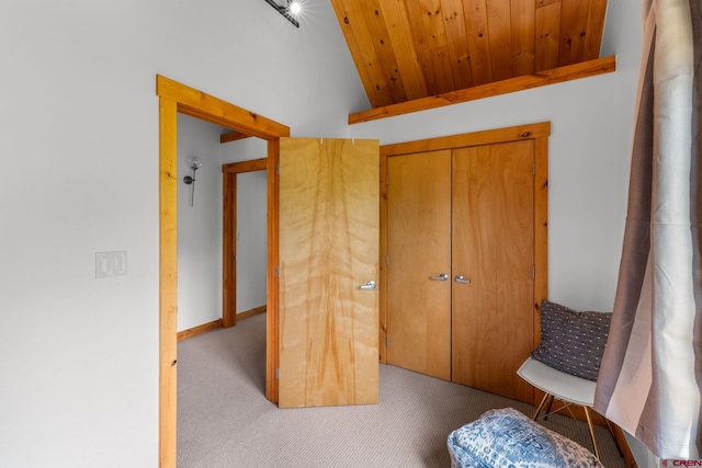 41 Cinnamon Mountain Rd, Mount Crested Butte, CO 81225 - living area featuring carpet floors and vaulted ceiling