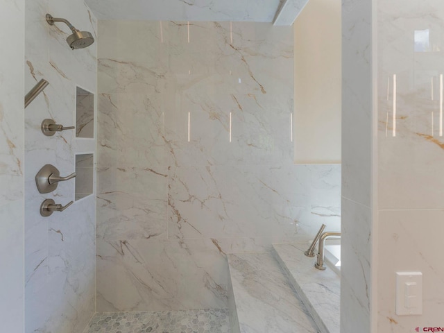 3 Summit Ct, Mount Crested Butte, CO 81225 - bathroom with a marble finish shower
