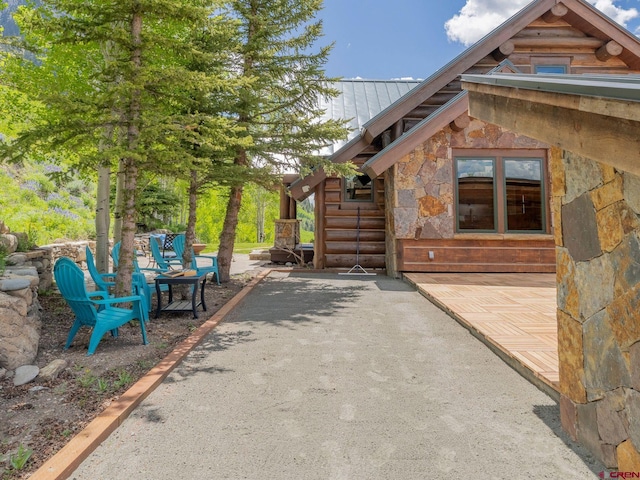 3 Summit Ct, Mount Crested Butte, CO 81225 - view of patio / terrace