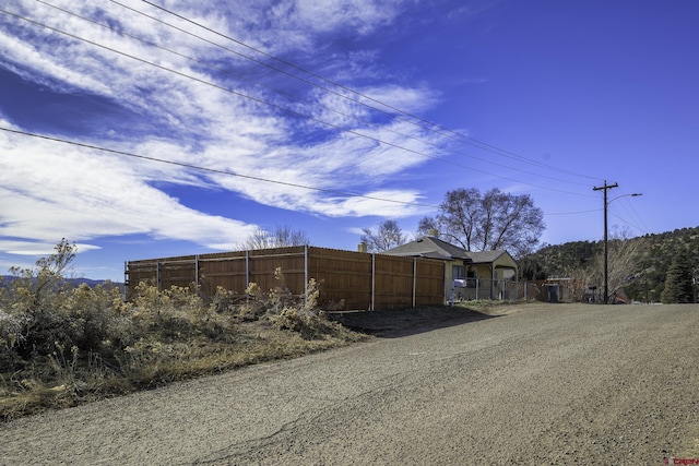 1132 Robinson Ave, Trinidad, CO 81082 - view of asphalt street featuring street lights
