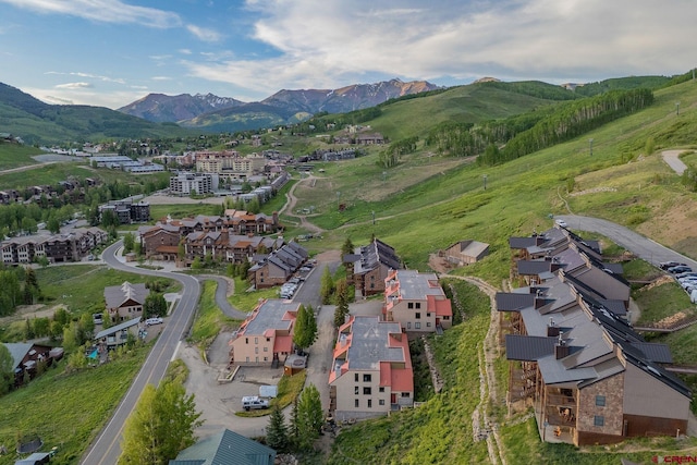 20 Hunter Hill Rd Unit 110, Mount Crested Butte, CO 81225 - bird's eye view of mountains