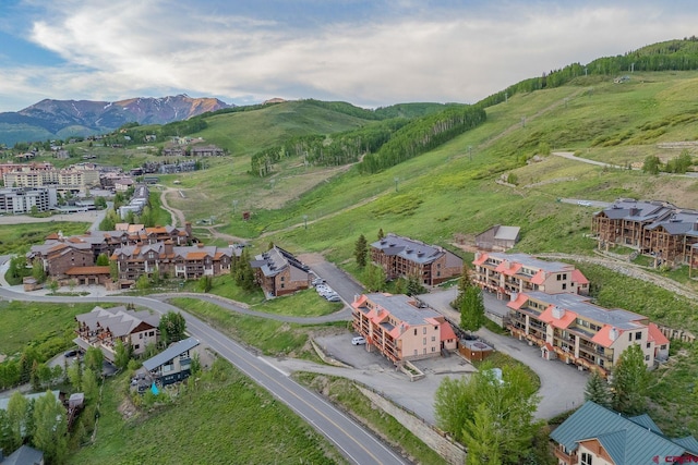 20 Hunter Hill Rd Unit 110, Mount Crested Butte, CO 81225 - drone / aerial view of mountains