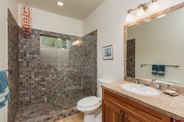 234 Wapiti Dr, Bayfield, CO 81122 - full bathroom with tiled shower and vanity
