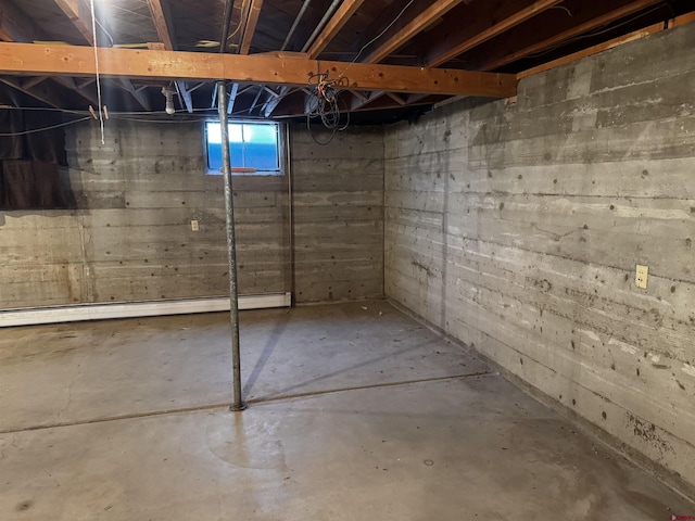 20114 Austin Rd, Austin, CO 81410 - basement with a baseboard heating unit