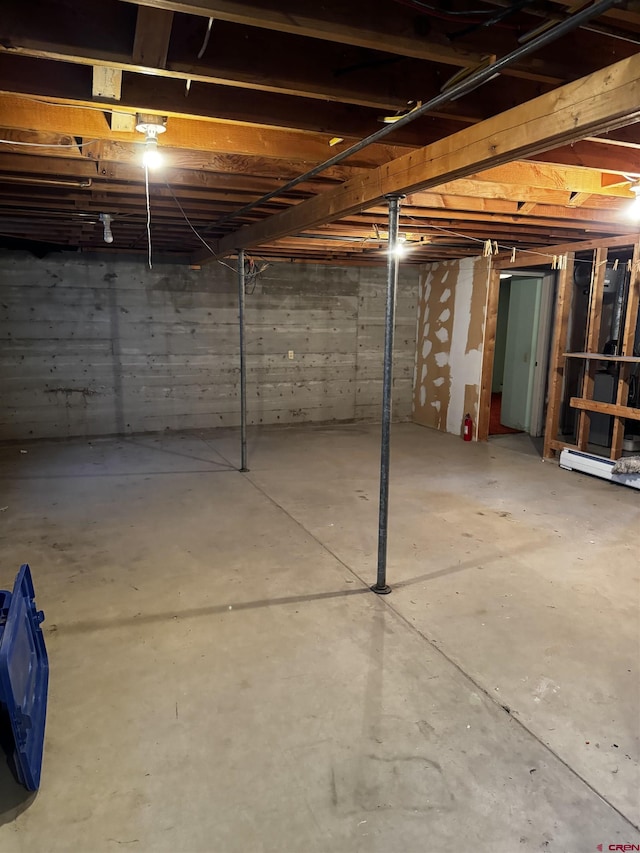 20114 Austin Rd, Austin, CO 81410 - view of unfinished below grade area