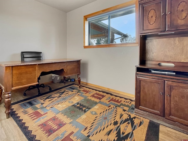 14245 Rd 21, Cortez, CO 81321 - home office with light wood-type flooring