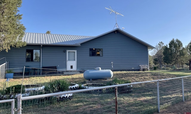 14245 Rd 21, Cortez, CO 81321 - back of house featuring a metal roof
