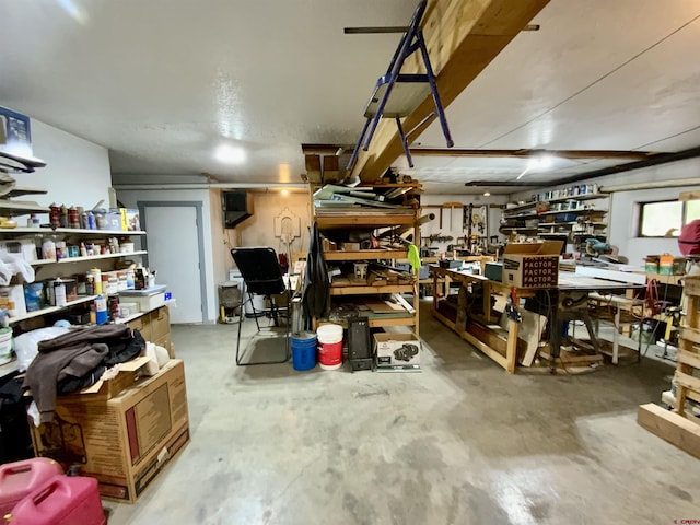 274 Tobin Ln, Gunnison, CO 81230 - garage with a workshop area