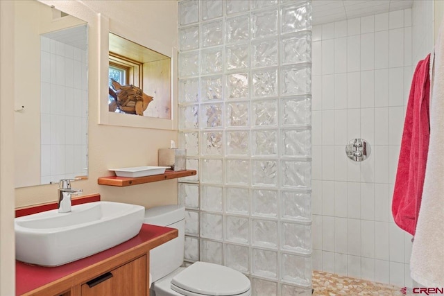 122 Juniper Rd, Ridgway, CO 81432 - bathroom with walk in shower and vanity