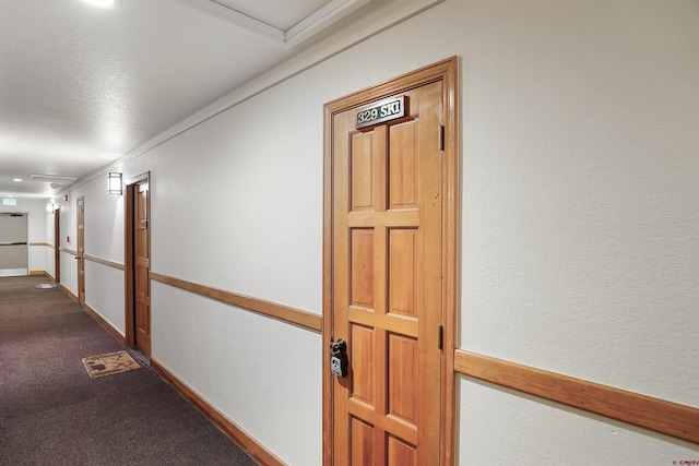 50827 N 550th Hwy Unit 329, Durango, CO 81301 - hall with dark colored carpet