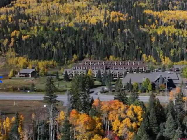 50827 N 550th Hwy Unit 329, Durango, CO 81301 - aerial overview of property's location featuring a forest